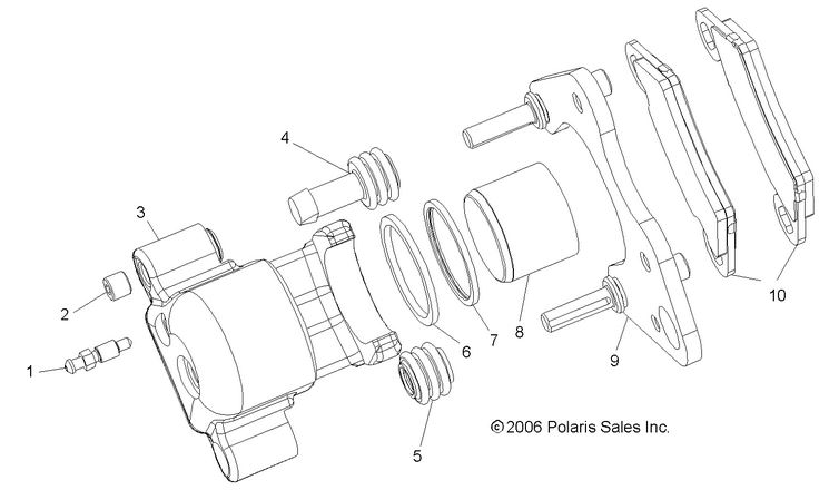 Brake Caliper, Front