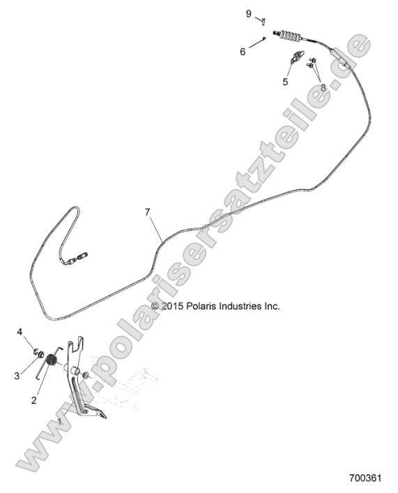 Engine, Throttle Pedal/Cable