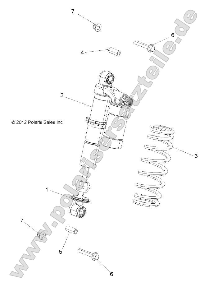 Suspension, Shock, Front, Mounting Suspension, Shock, Front, Mounting