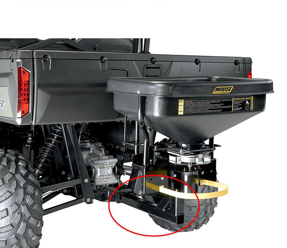 Moose Utility Gerätehalterung mit 32 mm - ideal für Streugeräte