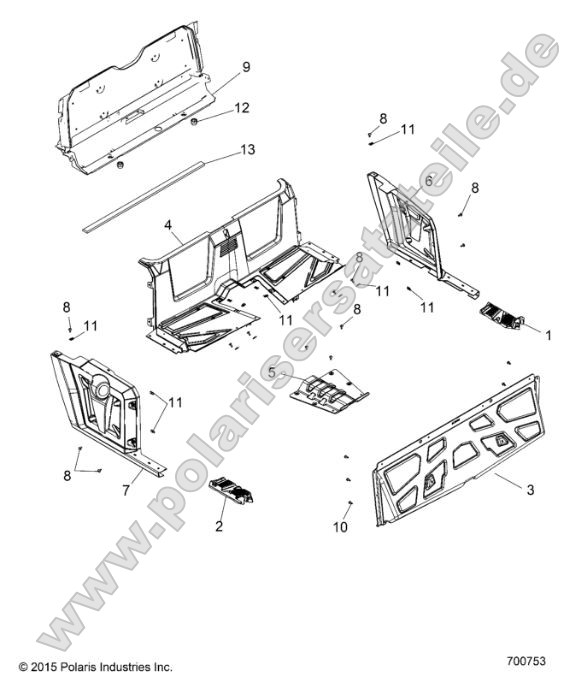 Body, Rear Floor and Fenders
