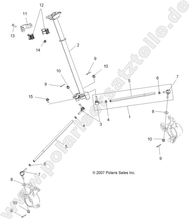 STEERING, STEERING POST ASM. STEERING, STEERING POST ASM.