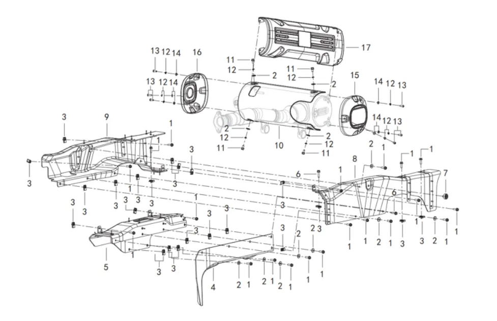 Hitzeschutzabdeckung Hitzeschutzabdeckung