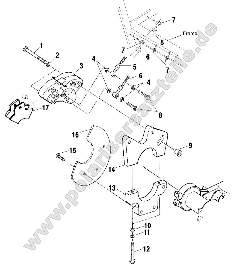 Rear Caliper Mounting Rear Caliper Mounting