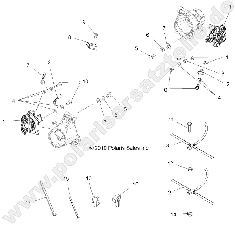 BRAKES, REAR BRAKE LINES