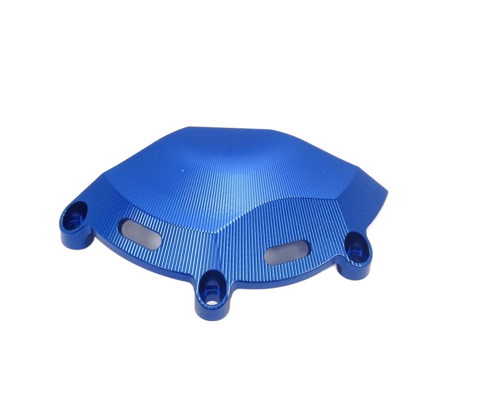 TMP Racing Factory CNC Motordeckelschutz links blau - Suzuki GSX-R 1000 /R 2017-24 TMP Racing Factory CNC Motordeckelschutz links blau - Suzuki GSX-R 1000 /R 2017-24