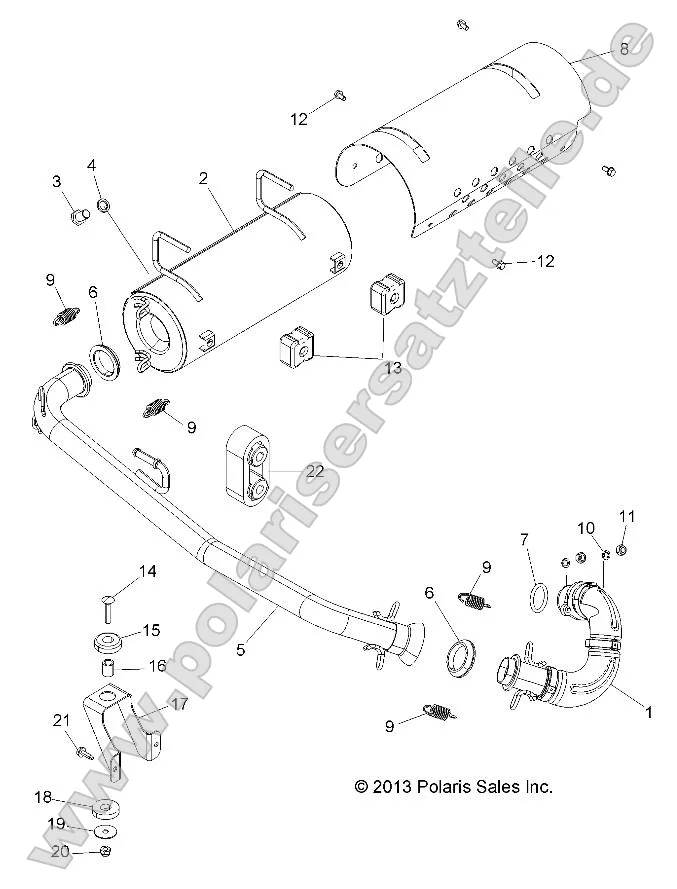Engine, Exhaust System Engine, Exhaust System