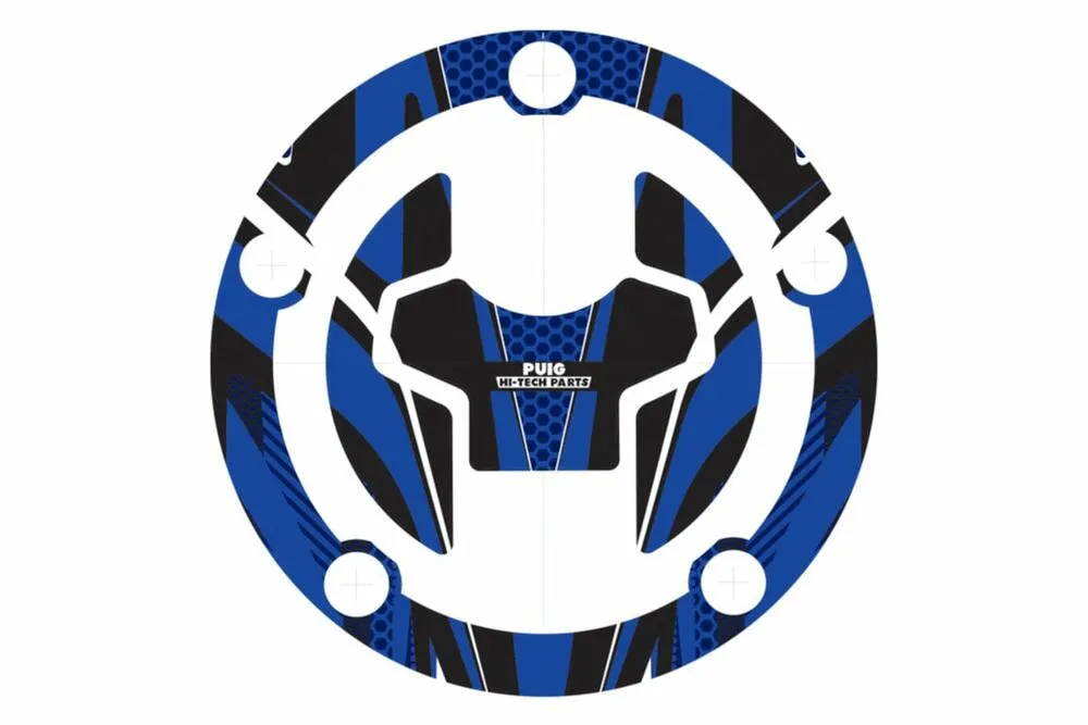 PUIG TANKDECKEL-ABDECKUNG MOD. RADIKAL SUZUKI F/BLAU - 9965A