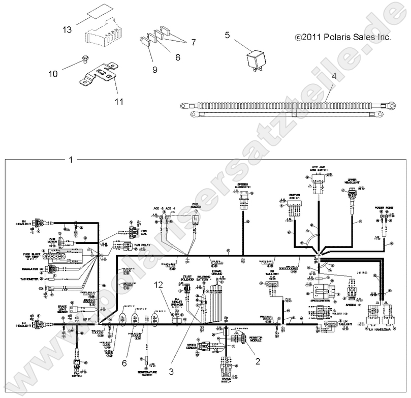 ELECTRICAL, HARNESSES