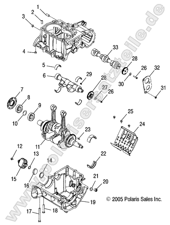 CRANKCASE and CRANKSHAFT CRANKCASE and CRANKSHAFT