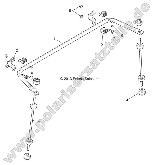 Suspension, Rear Stabilizer Bar