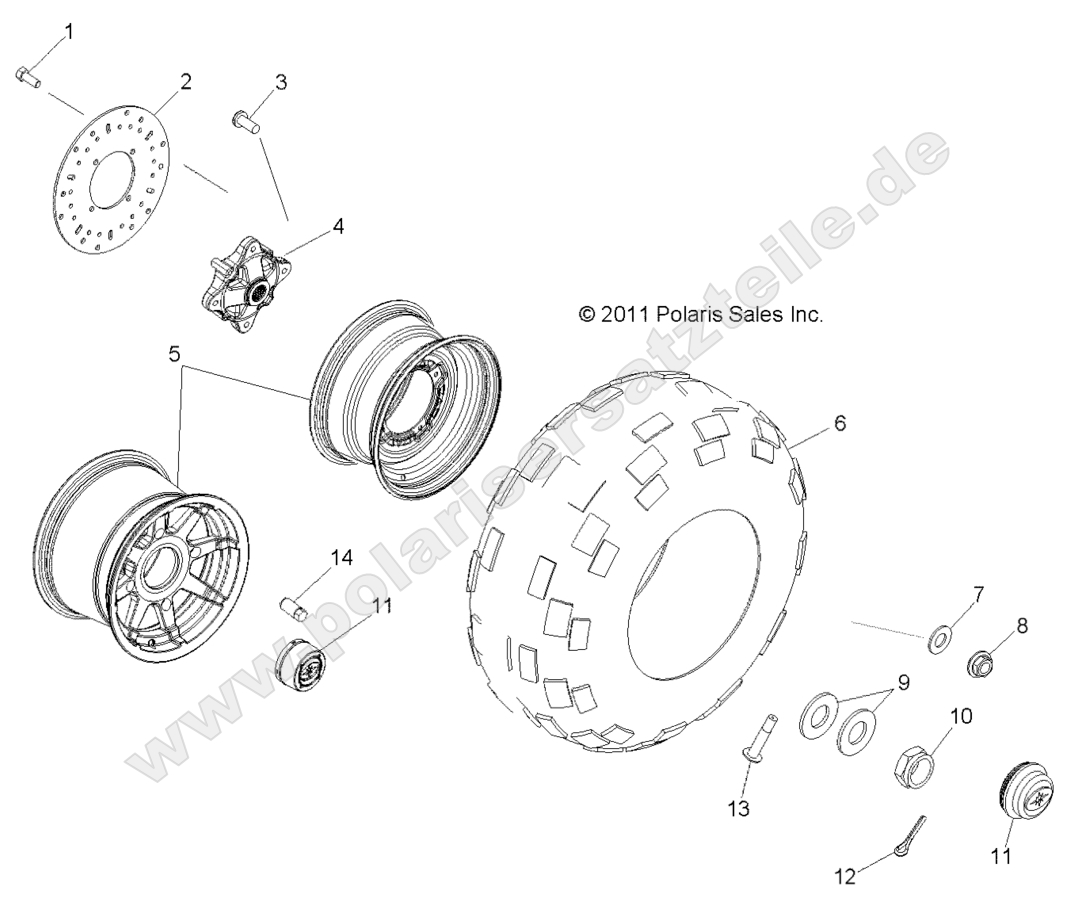 Wheels, Rear Wheels, Rear