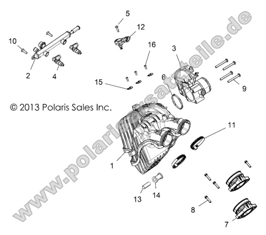Engine, Intake and Throttle Body Engine, Intake and Throttle Body