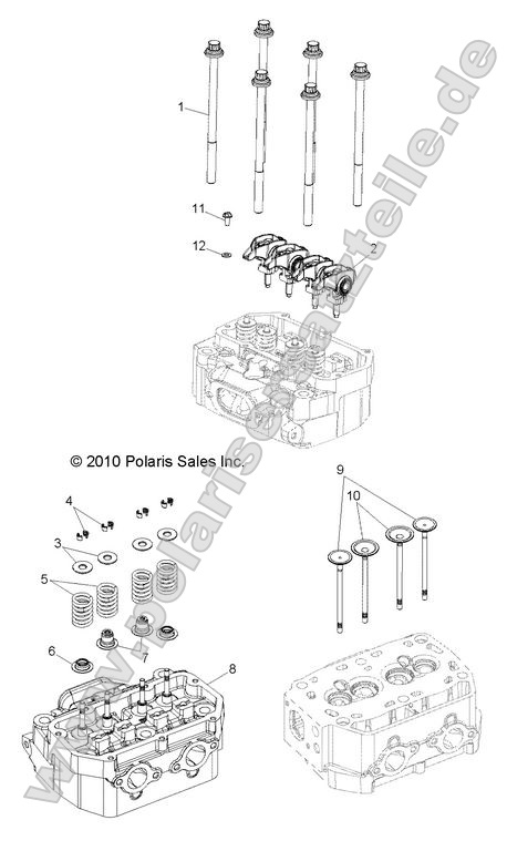 Engine, Cylinder Head and Valves