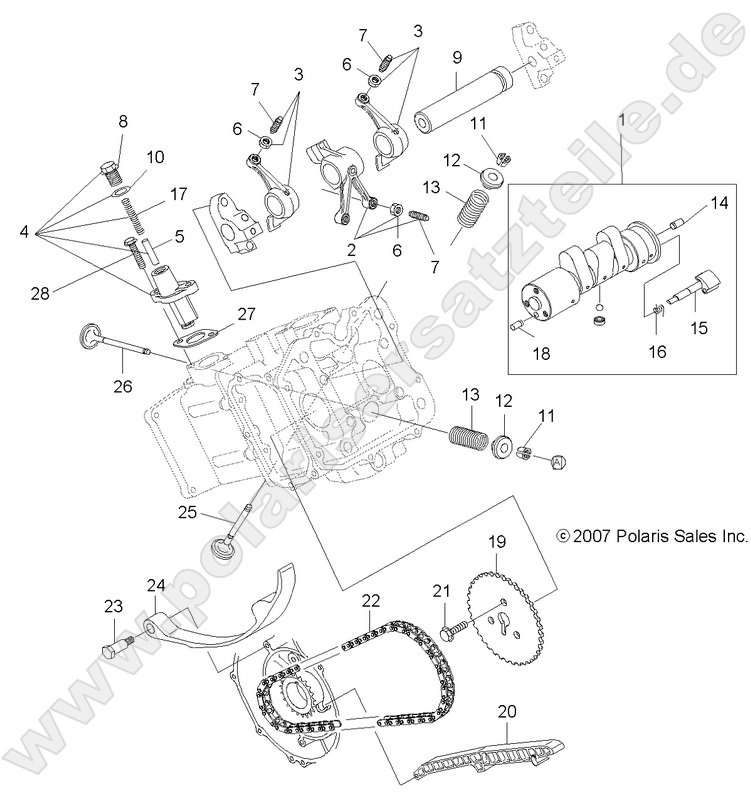 ENGINE, VALVES and CAMSHAFT ENGINE, VALVES and CAMSHAFT
