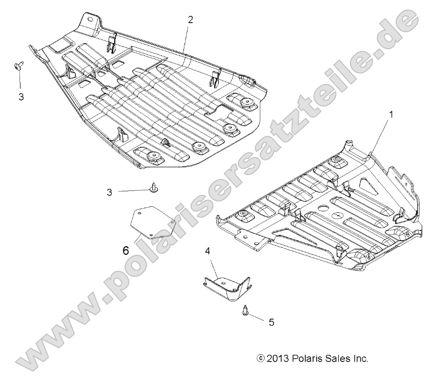 Body, Skid Plates Body, Skid Plates