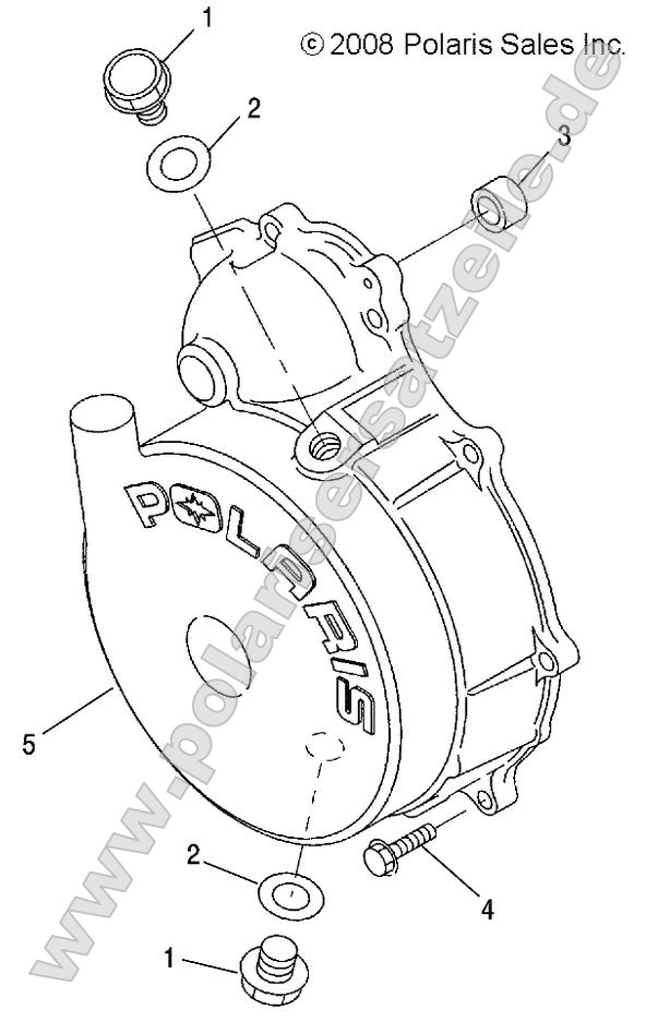 Engine, Flywheel Cover