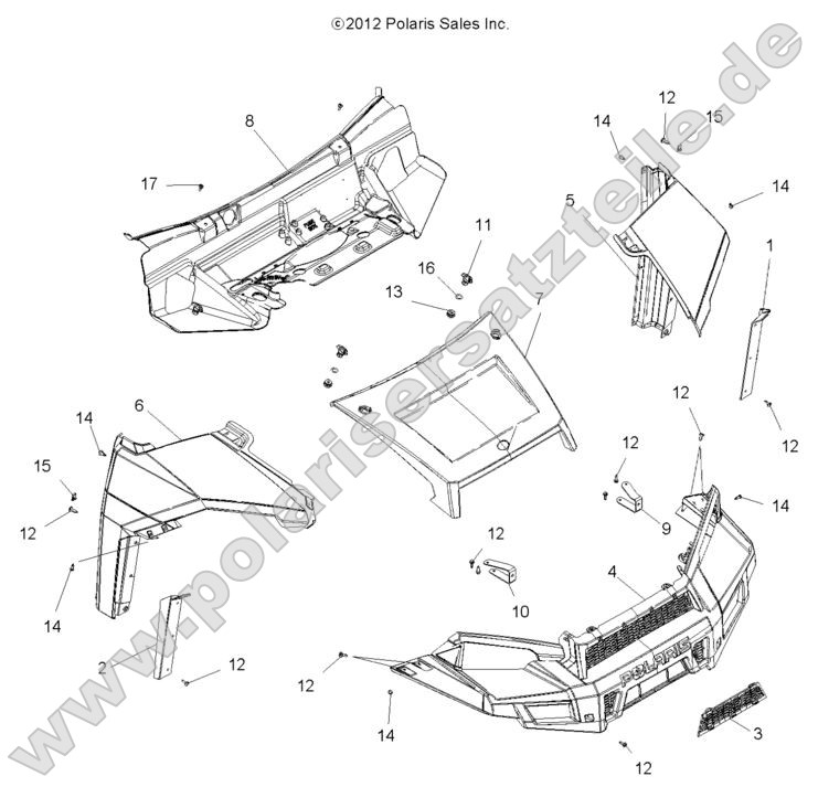 Body, Hood and Front Fascia Body, Hood and Front Fascia