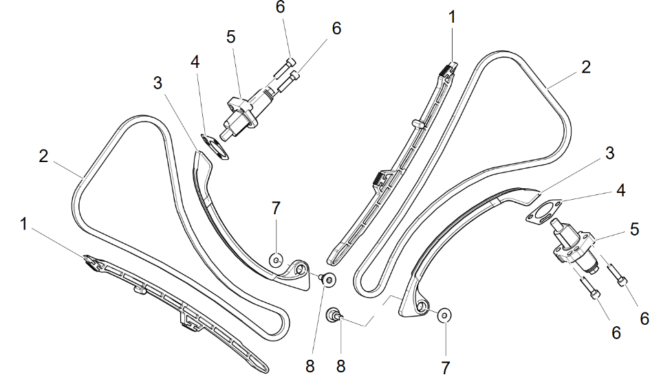 Steuerkette, Spanner