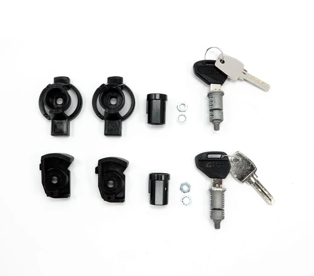 Givi_Security_Lock_Ersatzschloss_Set_2_Fach___SL102___fuer_einige_Topcase_Koffer_Ersatz_Schliesszylinder Givi Security Lock Ersatzschloss Set 2 Fach - SL102 - für einige Topcase / Koffer Ersatz Schließzylinder