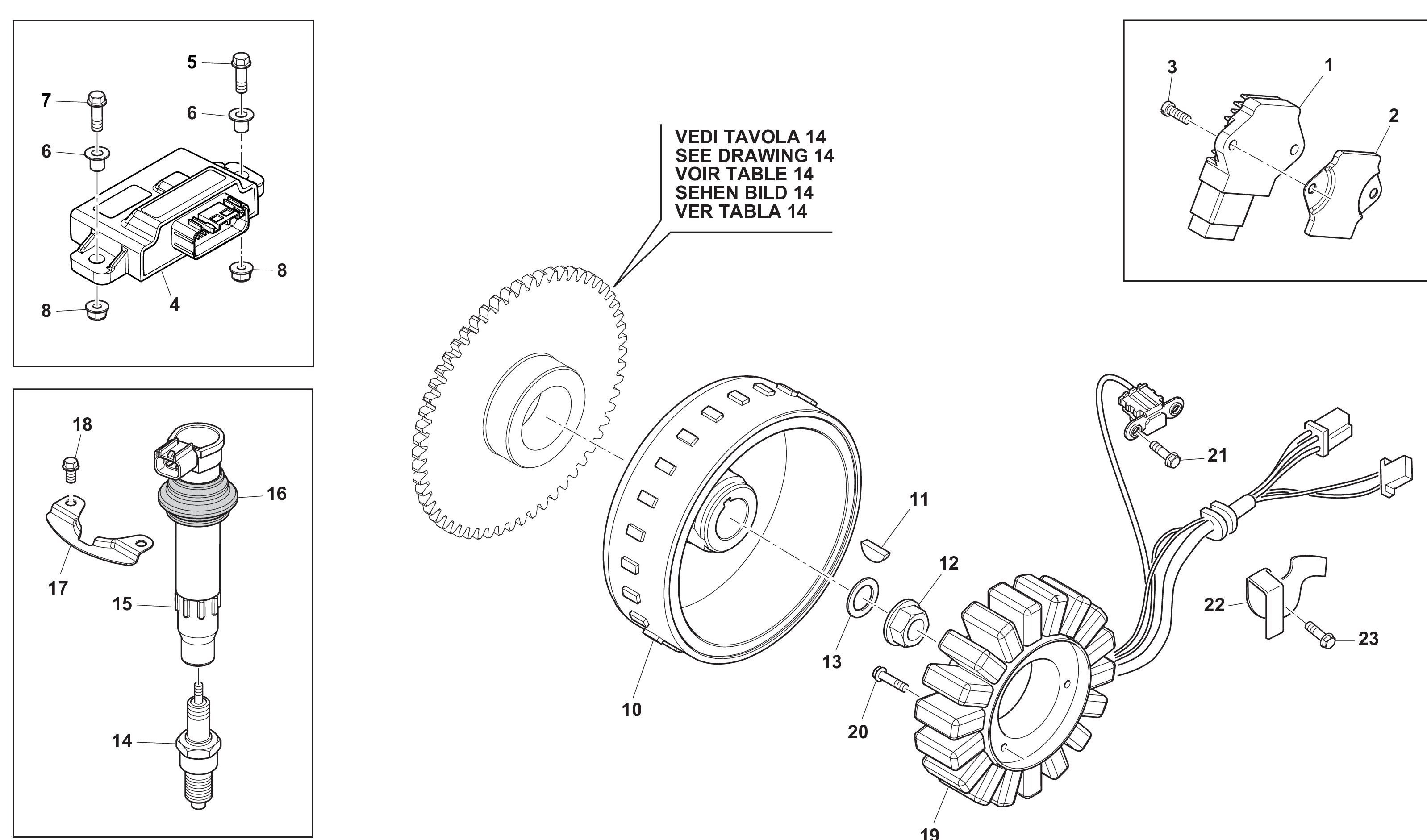 Lichtmaschine / Zündung Lichtmaschine / Zündung