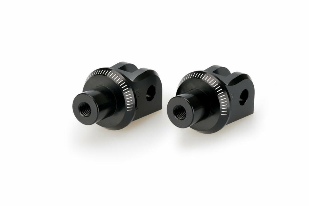 PUIG FUSSRASTEN FAHRER ADAPTER SET RECHTS/LINKS FTR1200 - 20465N