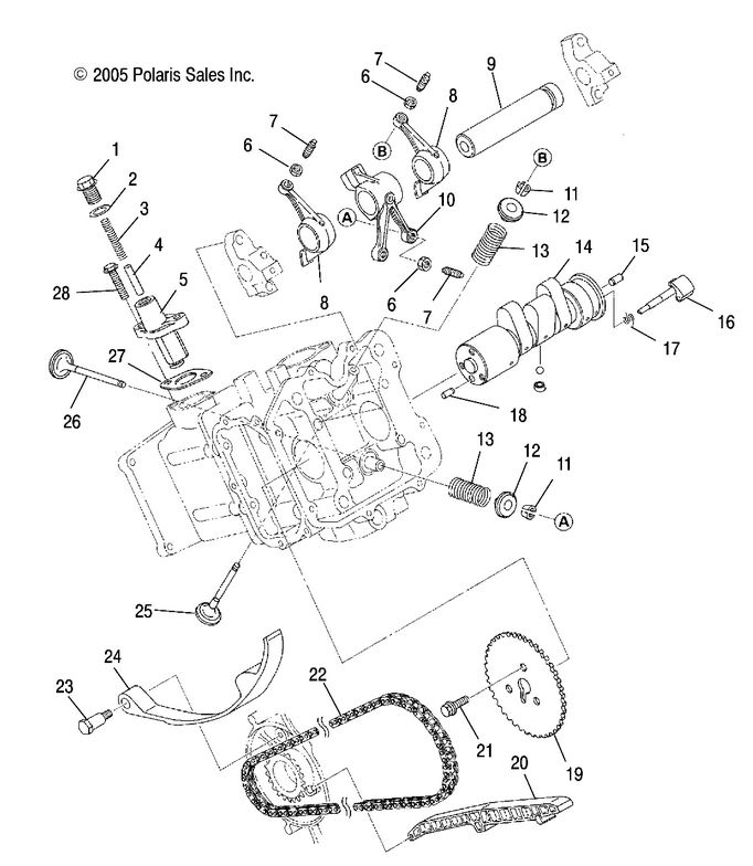 ENGINE, INTAKE AND EXHAUST