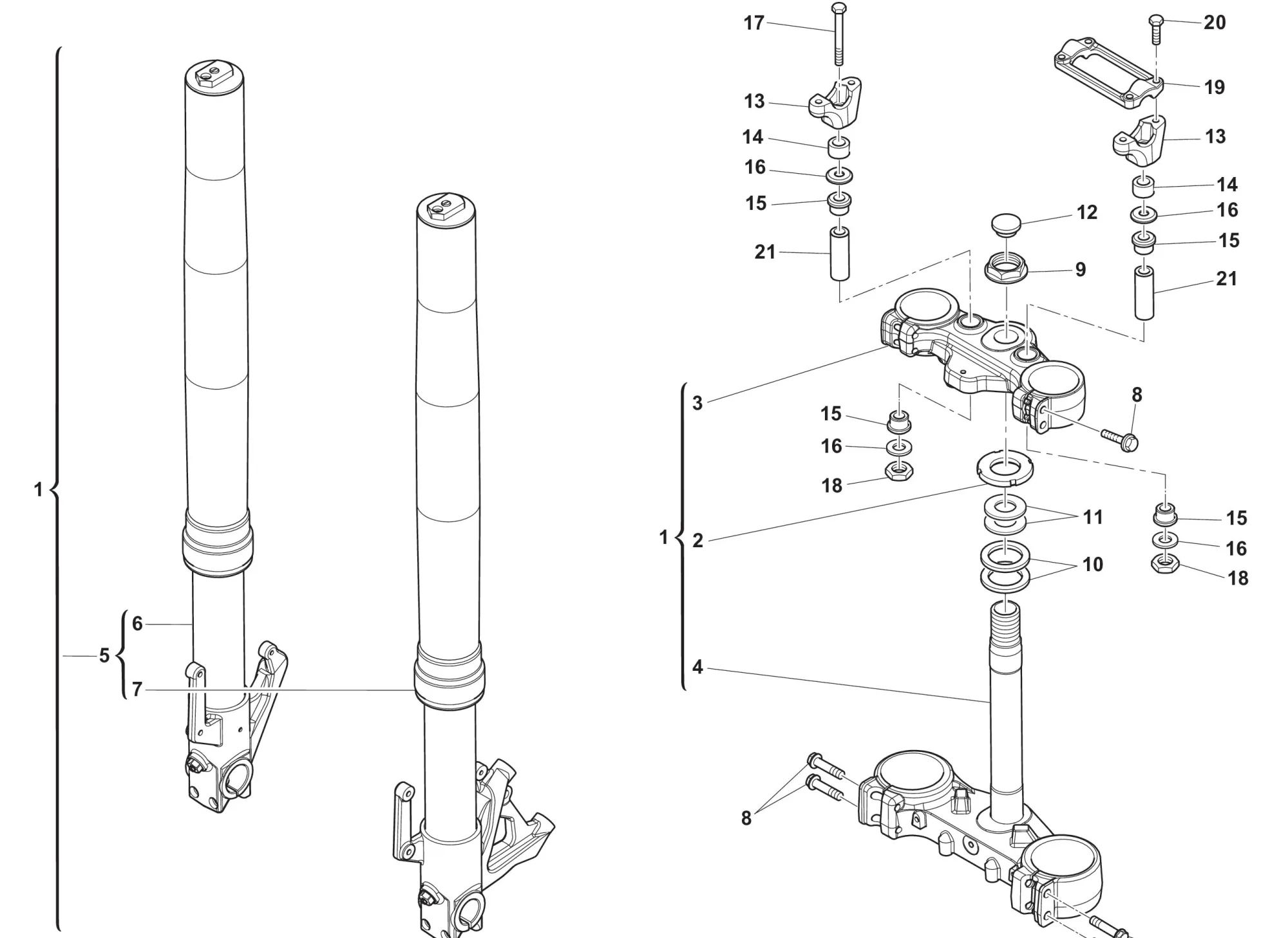 Gabel / Gabelbrücke