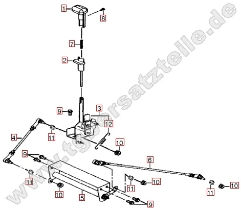 Gangschalthebel Gangschalthebel