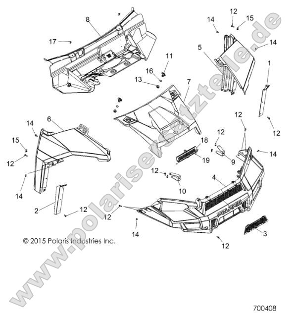 Body, Hood and Front Fascia