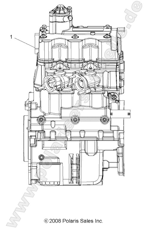 ENGINE, SHORT BLOCK