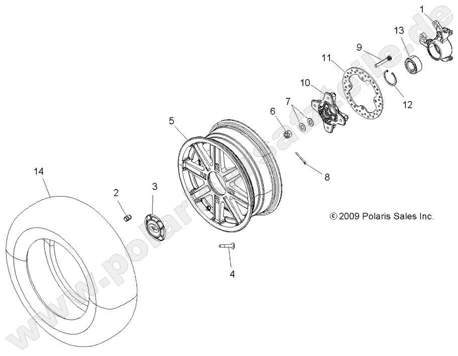 WHEELS, FRONT and HUB WHEELS, FRONT and HUB