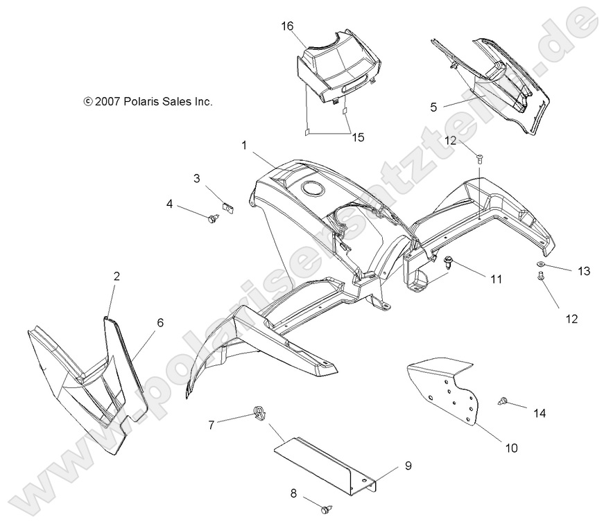 BODY, FRONT CAB and SIDE PANELS BODY, FRONT CAB and SIDE PANELS