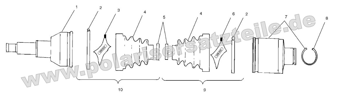 Rear Drive Shaft Rear Drive Shaft