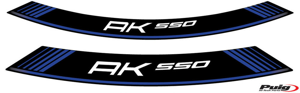 PUIG FELGENBÄNDER KYMCO AK550 BLAU - 9630A