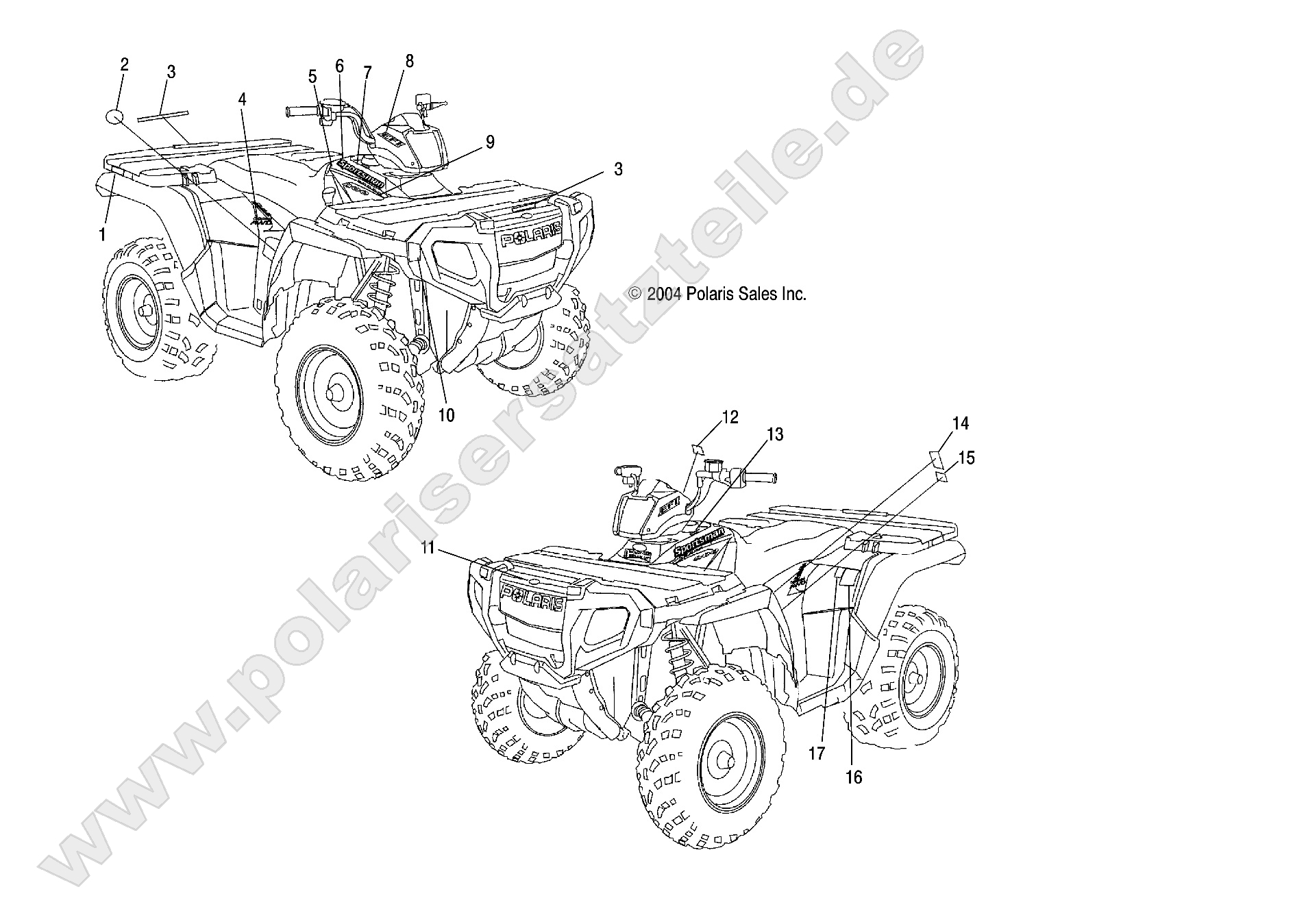 DECALS - A05MH76AU/AW DECALS - A05MH76AU/AW