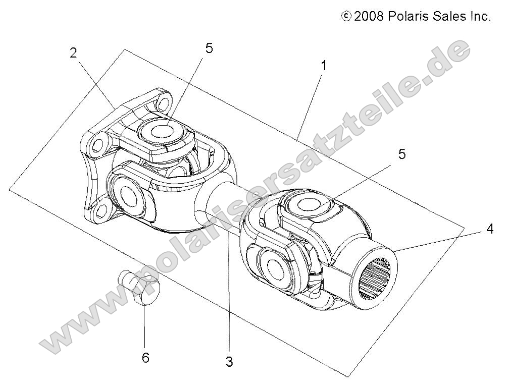 Drive Train, Prop Shaft, Rear Drive Train, Prop Shaft, Rear