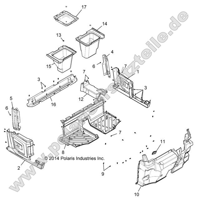 Body, Floor, Front Body, Floor, Front