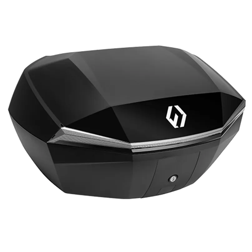 Furchtlos_SHIELD_L_Basic_Topcase___48_Liter___schwarz_silber___inkl_Montagekit_FU11TCXX000L14EX_100024 Furchtlos SHIELD L Basic Topcase - 48 Liter - schwarz/silber - inkl. Montagekit