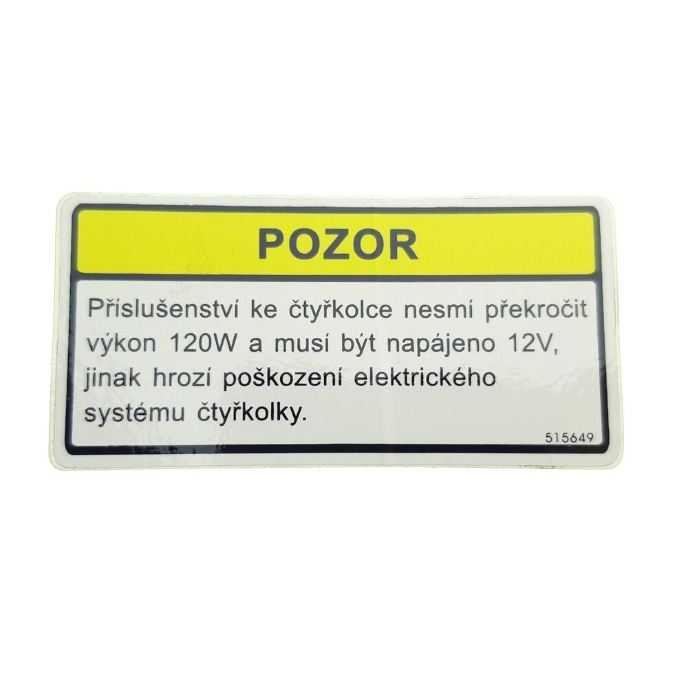 TGB LABEL, D.C. ELECTRIC SOURCE - 515649