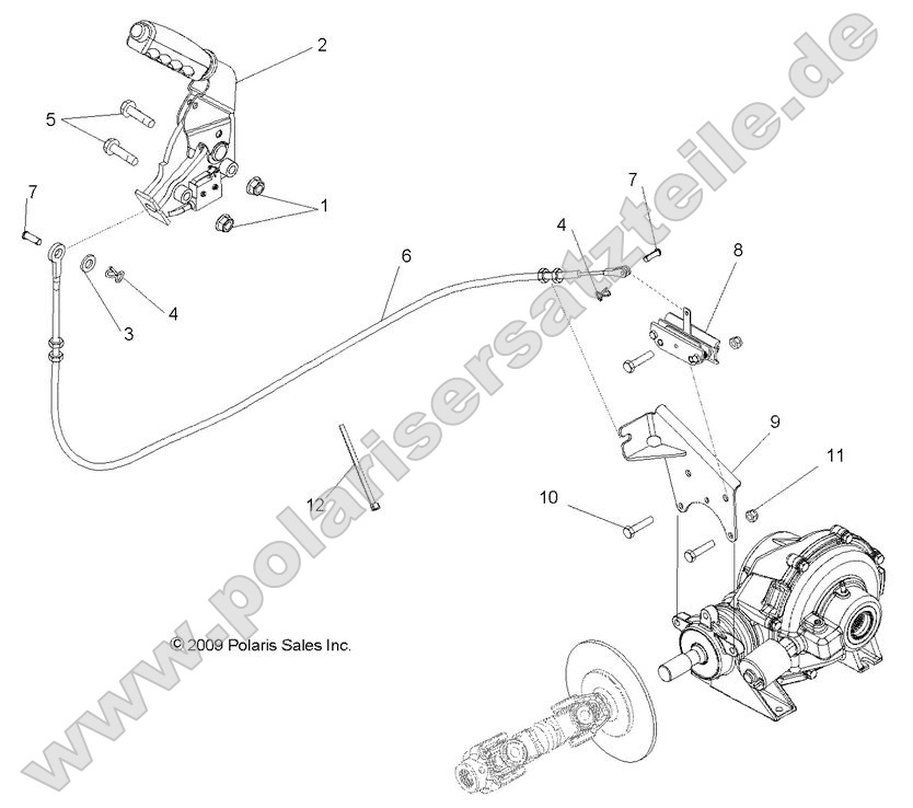 Brakes, Park Brake Asm.