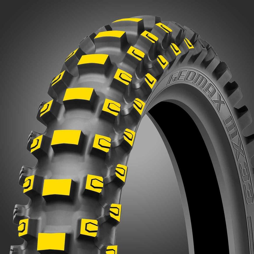 Dunlop_MX_Reifen_hinten_Geomax_MX33__Auflageflaeche Dunlop MX Reifen hinten Geomax MX33 - 80/100-12 41M TT NHS