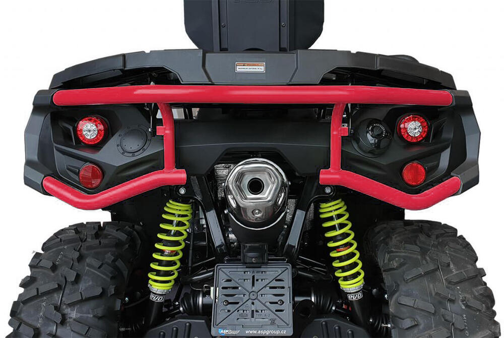 518752caa-02 TGB TGB BLADE 600 and 1000 LTX REAR PROTECTION BUMPER(STEEL)(CARMINE) - 518752CAA