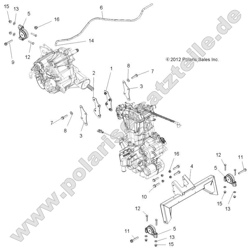 Engine, Engine and Transmission Mounting