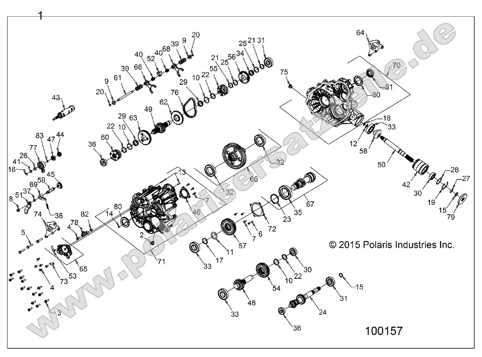 Drive Train, Main Gearcase (to 2/22/16) Drive Train, Main Gearcase (to 2/22/16)