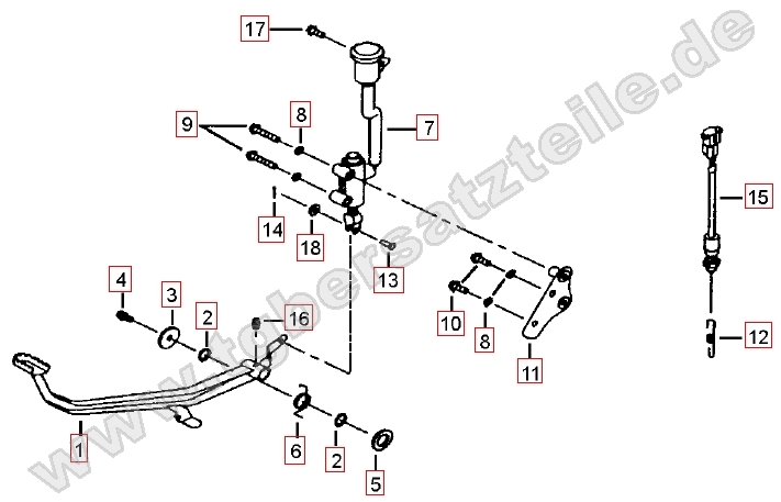 Bremspedal Bremspedal