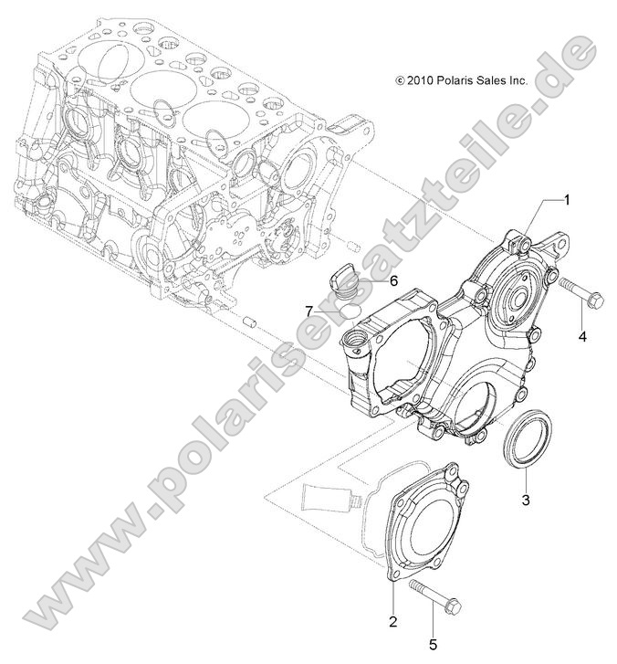 Engine, Gear Housing