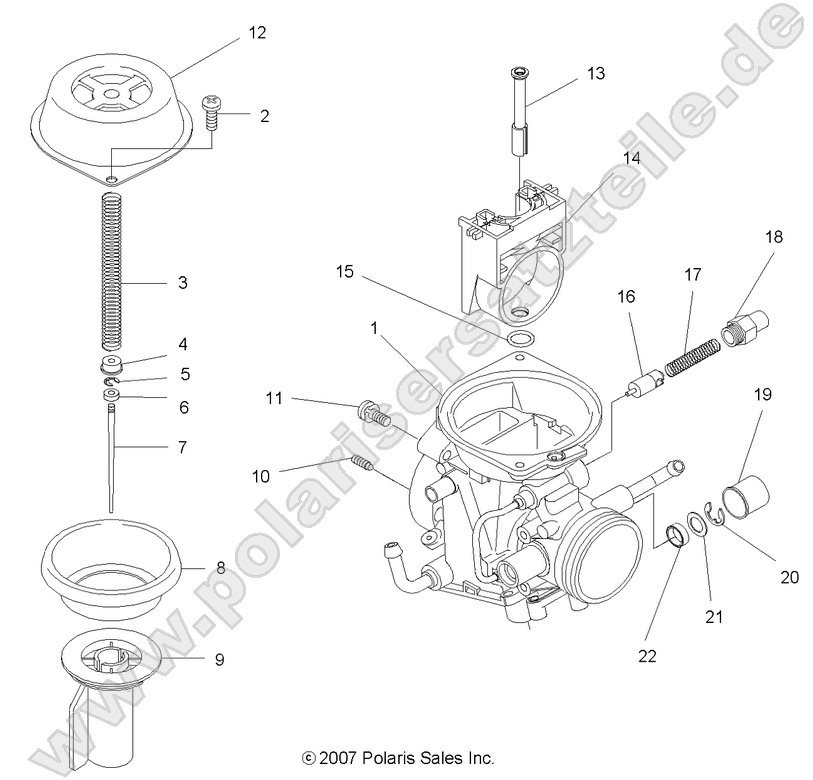 ENGINE, CARBURETOR, UPPER ENGINE, CARBURETOR, UPPER