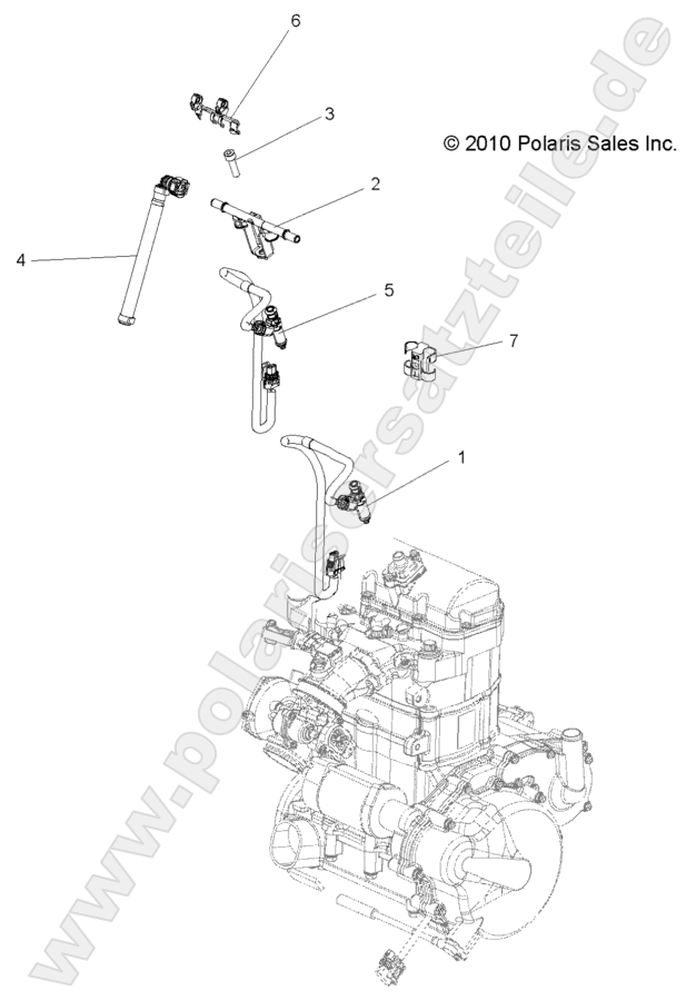 Engine, Fuel Injector