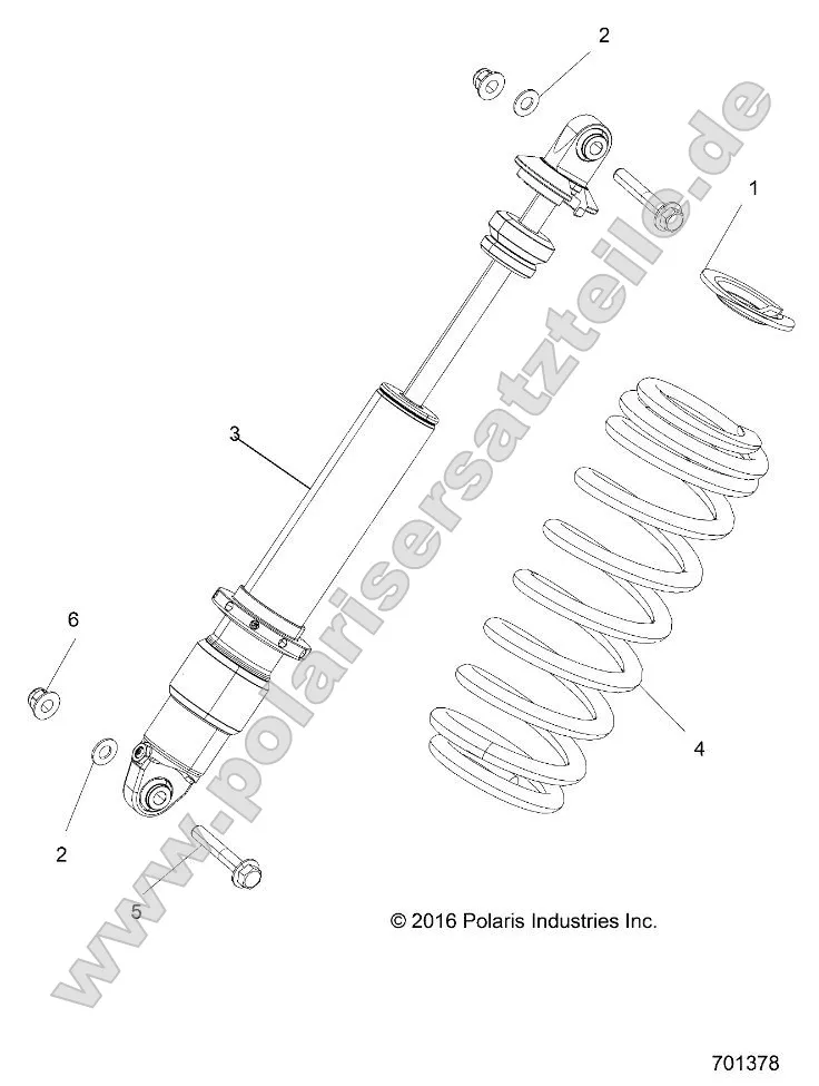 Suspension, Front Shock Mounting Suspension, Front Shock Mounting